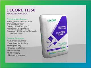 Decore Plaster - H350 - 25Kg