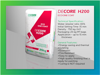 Decore Plaster - H200 - 25Kg 1