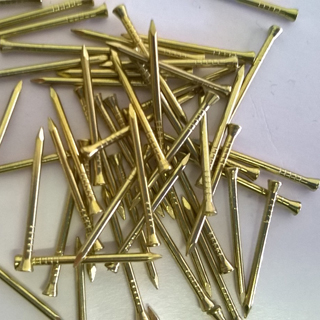 Brass Panel Pins 12 X 17